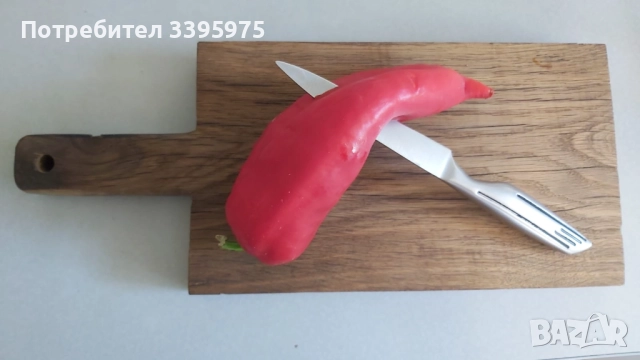 Дъска за рязане от дъб, ръчно изработена Началото на 20-ти век, снимка 5 - Аксесоари за кухня - 51709078