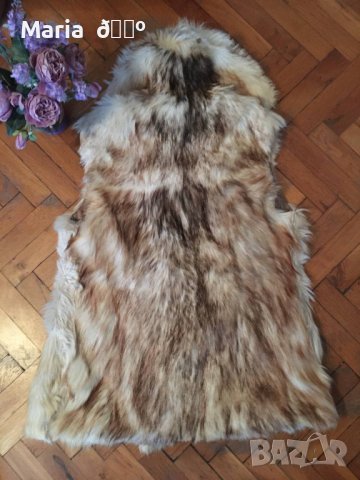 Елек от естествен косъм лисица, снимка 8 - Елеци - 37980440