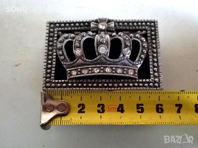 Страхотна Много Стара Кутия За Бижута,Дранкулки Със Корона, снимка 7 - Антикварни и старинни предмети - 53456878