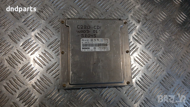 Компютър Mercedes C220 CDI W203 2001г. A6111537479 0281010608 