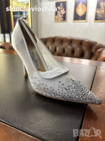 Дамски обувки Jimmy Choo Love 85, снимка 5 - Дамски обувки на ток - 50033590