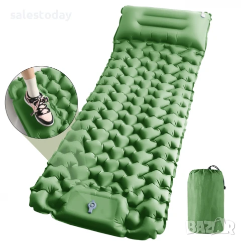 Дюшек за плаж, къмпинг, туризъм+ помпа, снимка 3 - Спални и легла - 50546194