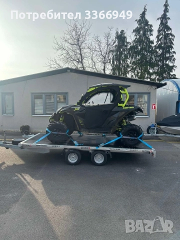 Ремарке за UTV под наем / 3.90м X 2.05м, снимка 11 - Ремаркета - 52595582