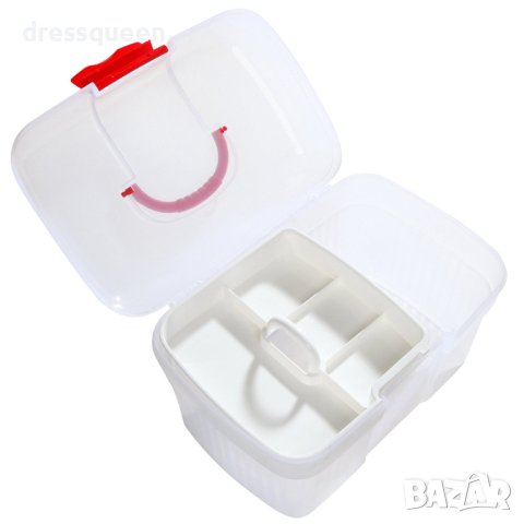 3871 Прозрачна кутия за лекарства, снимка 6 - Кутии за съхранение - 44128130