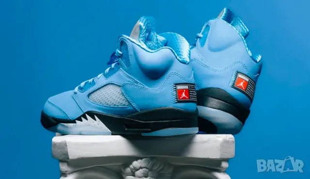 Nike Air Jordan 5 Concord номер 45 оригинални маратонки , снимка 8 - Маратонки - 50087869