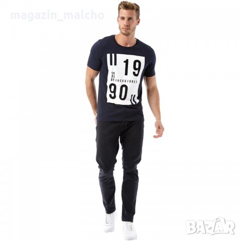 Мъжка Тениска - Jack and Jones; размер: М, снимка 2 - Тениски - 32551528
