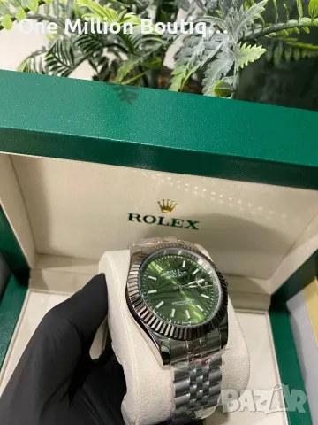 Rolex Date-Just palm motif Dial 41mm, снимка 5 - Мъжки - 49065384