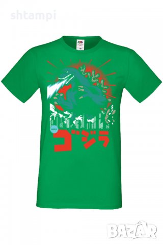Мъжка тениска Godzilla,Анимация,игра,Празник,Повод,, снимка 7 - Тениски - 37949532