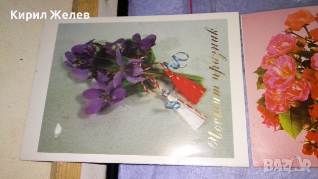 ЛОТ 4 СТАРИ ПОЩЕНСКИ КАРТИЧКИ БЪЛГАРИЯ СССР ГЕРМАНИЯ 1ви МАРТ ФЛОРАЛНИ и ИЗОБРАЗИТЕЛНО ИЗКУСТВО 5892, снимка 5 - Филателия - 38571879