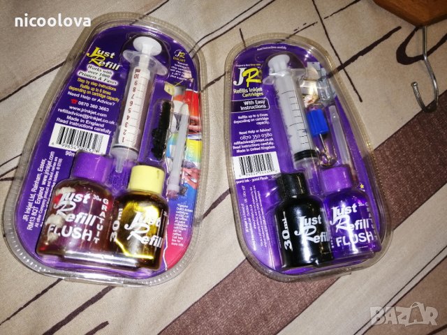 Мастило за принтери и факсове, снимка 2 - Друга електроника - 27435563