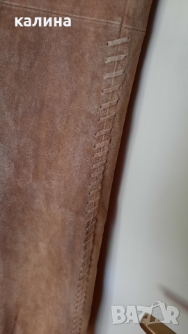 Кожен панталон. Размер L, снимка 3 - Панталони - 36558583