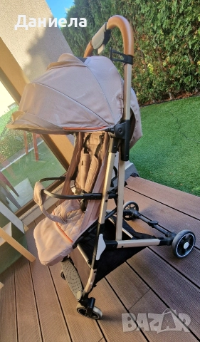 Бебешка лятна количка Chipolino City бежов цвят, снимка 11 - Детски колички - 52870904