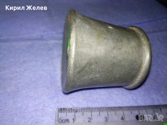 МНОГО СТАРА МЕТАЛНА АР НУВО ЧАШКА За ЧАЙ МЛЯКО АЛКОХОЛ За КОЛЕКЦИЯ БИТОВ КЪТ ДЕКОРАЦИЯ 41411, снимка 8 - Антикварни и старинни предмети - 43650721