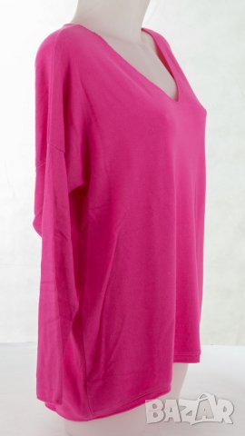Розов дамски пуловер с вълна и ангора марка Tantra , снимка 4 - Блузи с дълъг ръкав и пуловери - 28589143