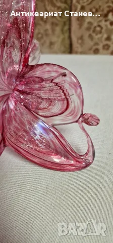 🌹Прелестно Мурано цвете с осукано стъбло

, снимка 8 - Декорация за дома - 48001613