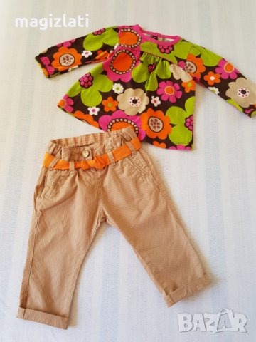 Панталон Zara и туника Carter*s  6-9 месеца, снимка 4 - Панталони и долнища за бебе - 28716944