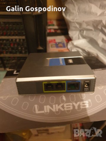 Voip адаптер Linksys PAP2 за интернет разговори