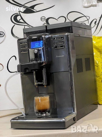 Кафемашина кафе автомат Saeco ıncanto с гаранция, снимка 6 - Кафемашини - 51686244