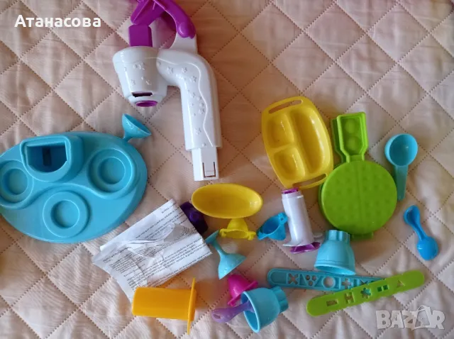 детски игри за пластелин Play doh сладкарница и прически, снимка 7 - Пластелини, моделини и пясъци - 50242853