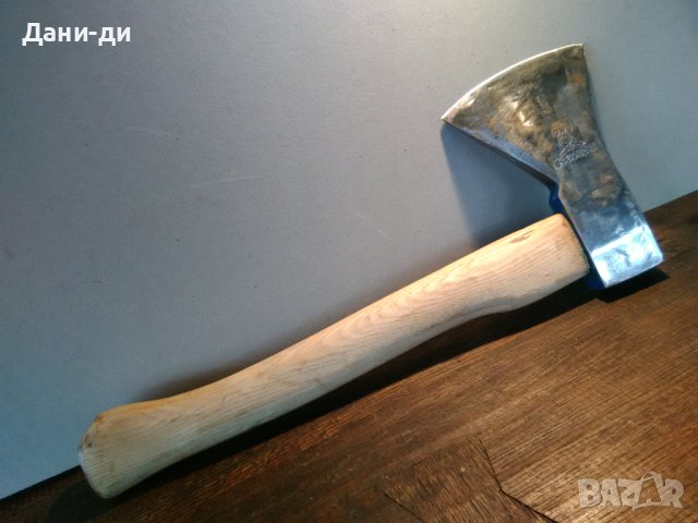 Стар германски топор, брадва, секира с маркировка , снимка 2 - Колекции - 43034228