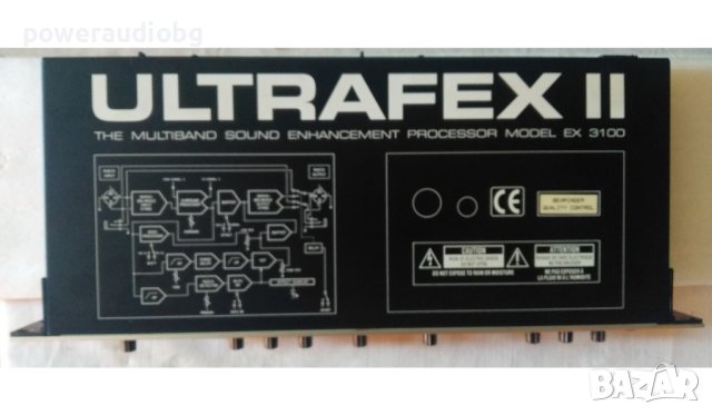 Звуков процесор Behringer Ultrafex ex3000 v2, снимка 4 - Ресийвъри, усилватели, смесителни пултове - 40382762