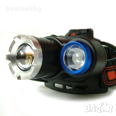 Мощен акумулаторен LED челник фенер за глава за къмпинг лов риболов палатка велосипед туризъм колело, снимка 10 - Къмпинг осветление - 24114256