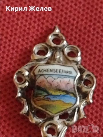 Сувенирна лъжичка за кафе чай ACHENSEE TIROL много красива за КОЛЕКЦИЯ ДЕКОРАЦИЯ БИТОВ КЪТ 29187, снимка 2 - Други ценни предмети - 43818645