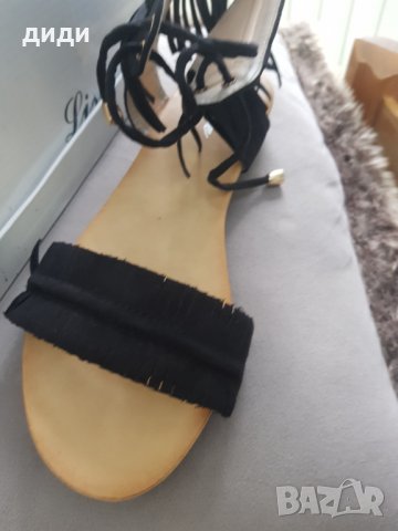 Нови Сандали с ресни 39, снимка 3 - Сандали - 37612619