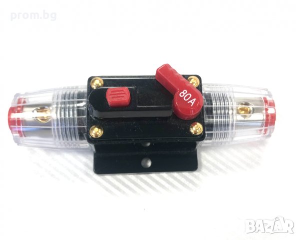 автоматичен авто предпазител, прекъсвач, бушон, 12V-24V, 20A-100A, снимка 2 - Аксесоари и консумативи - 37326657