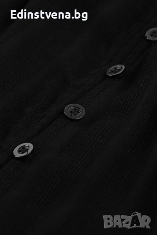 Ефектна дамска блуза в черно, снимка 10 - Блузи с дълъг ръкав и пуловери - 43259178
