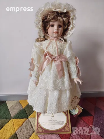 Порцеланова кукла Alberon - Fleur , снимка 11 - Колекции - 50408364