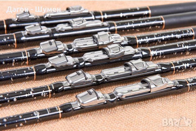 Компактна телескопична карбонова въдица, 3.60 м., снимка 4 - Въдици - 38823795