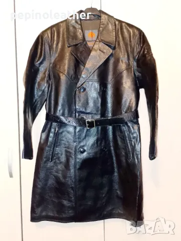 Стари Военни Полицейски Пилотски Кожени Якета Палта и Бомбъри, снимка 14 - Якета - 20958681