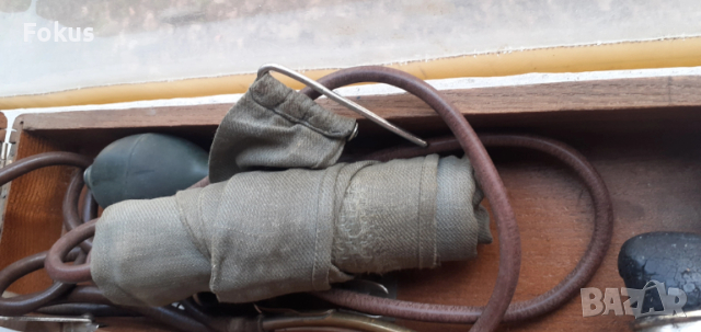 Уникат Стар лекарски комплект живачен апарат за кръвно СССР, снимка 5 - Антикварни и старинни предмети - 53335879