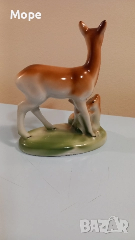 Порцеланова сърна статуетка , снимка 3 - Статуетки - 52458410