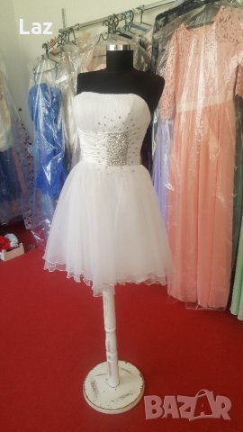 сватбена официална рокля по поръчка, снимка 1 - Сватбени рокли - 27338023