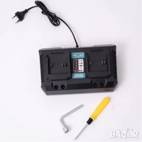 Акумулаторна резачка за дърва с маслен филтър,2х36V 10Ah,с акумулаторен верижен трион, снимка 2 - Други инструменти - 47720935