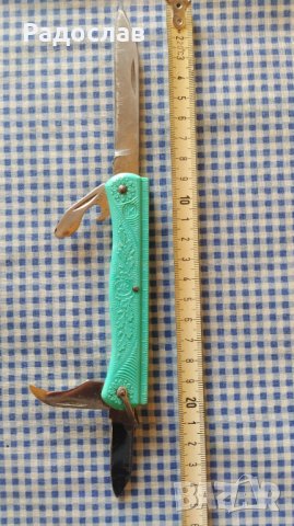 СССР сгъваемо ножче с две остриета , снимка 8 - Ножове - 40525253