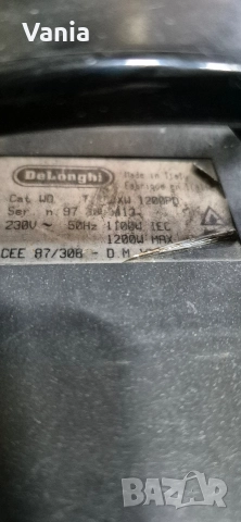 Прахосмукачка Delonghi , снимка 6 - Прахосмукачки - 52825432