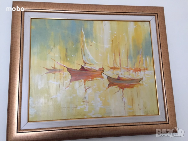 Картина „Пейзаж“ , маслени бои, художник Владин Владев 