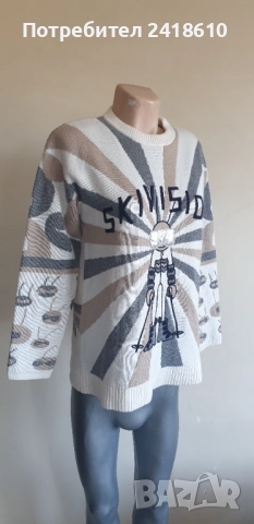 Bogner Ski Devision Wool / Cashmere Knit Womens Size S / M НОВО! ОРИГИНАЛ! Дамски Пуловер !, снимка 12 - Блузи с дълъг ръкав и пуловери - 52119818