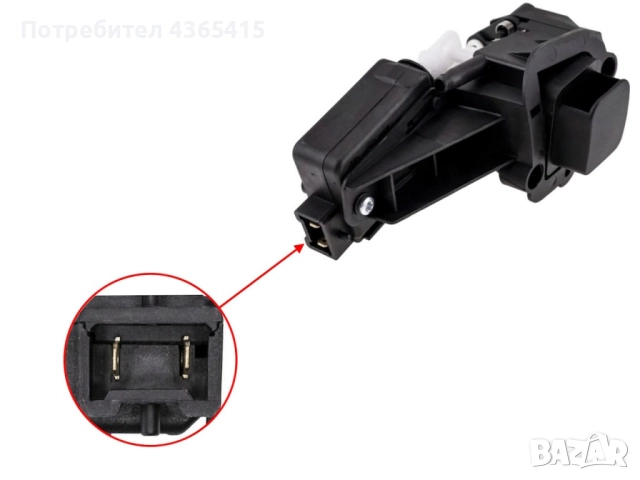 Моторче за централно заключване на багажник на Opel Vivaro A (2001-2014) 8200102185, снимка 6 - Части - 52293250