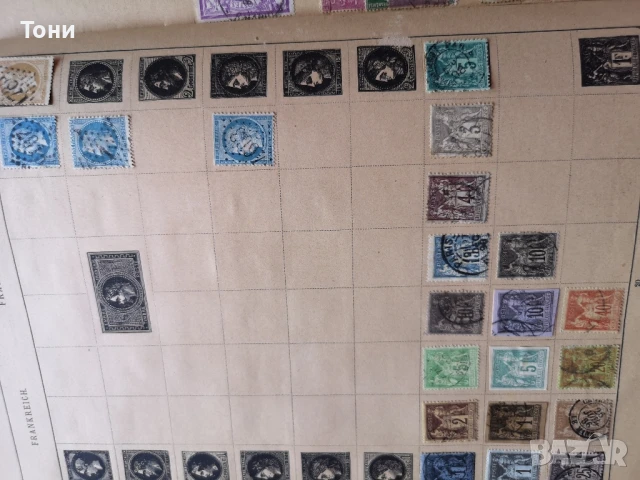 Пощенски марки цял свят 1840-1920год. , снимка 9 - Филателия - 51352162