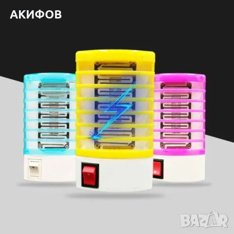 Електрическа лампа против комари, LED светлина - TV1048, снимка 10 - Други - 50193331