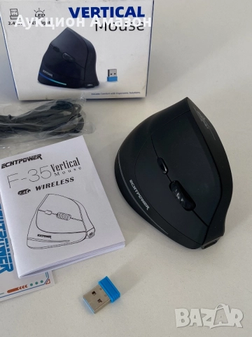 Вертикална мишка Гейминг мишка геймърска мишка професионална мишка, снимка 2 - Клавиатури и мишки - 52683639