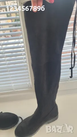 чизми високи 37 номер, снимка 2 - Дамски ботуши - 50404470