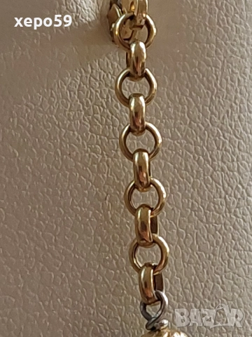 Прекрасни дизайнерски Френски златни обеци/Злато проба 750/, 1 900 лв, снимка 12 - Обеци - 52278823