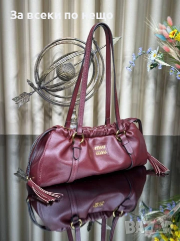 Miu Miu Дамска Чанта Миу Миу - Налични Различни Цветове Код E528, снимка 11 - Чанти - 50756065