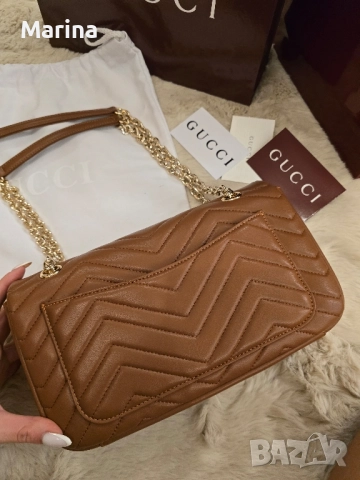 Налична чанта Gucci Marmont , снимка 9 - Чанти - 52451058