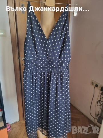 Рокля на точки Vero Moda, размер L, снимка 10 - Рокли - 53190242